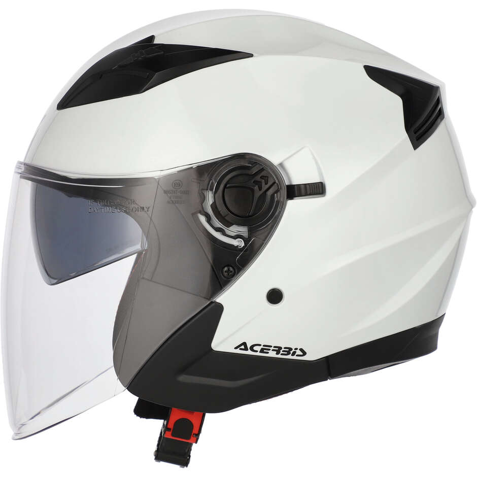 Acerbis Firstway 2.0 22.06 Weiß 2 Motorrad-Jethelm