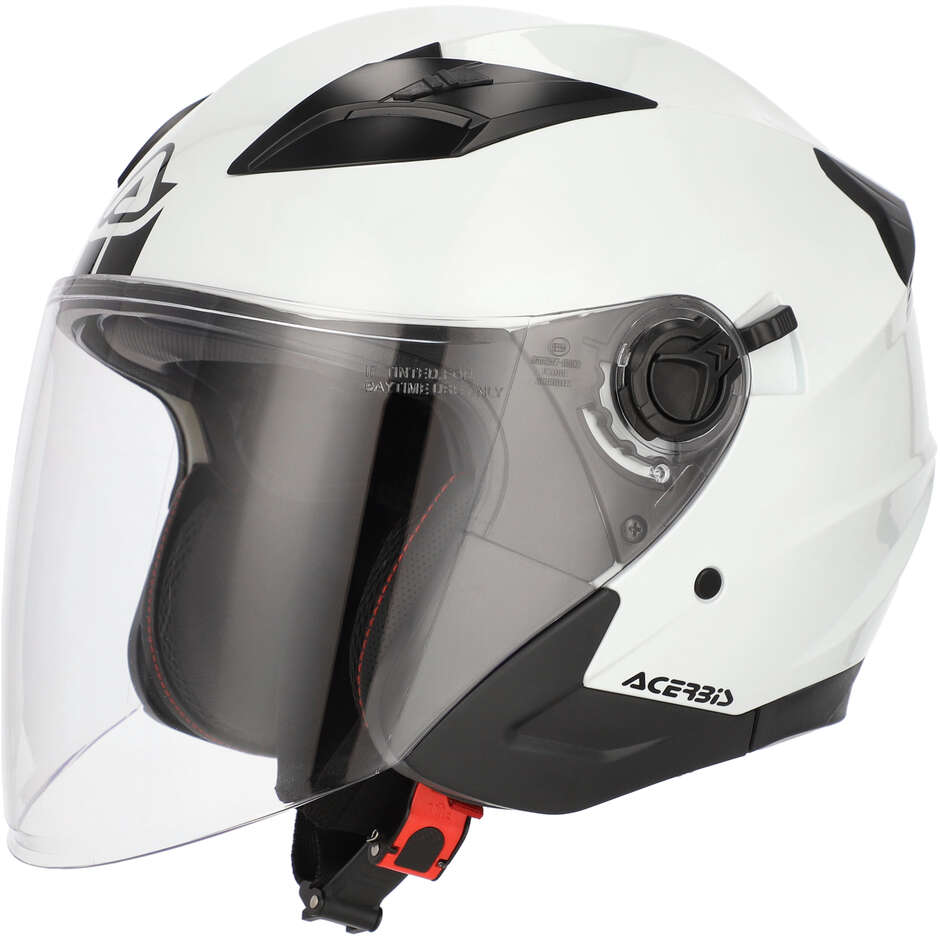 Acerbis Firstway 2.0 22.06 White 2 Motorcycle Jet Helmet
