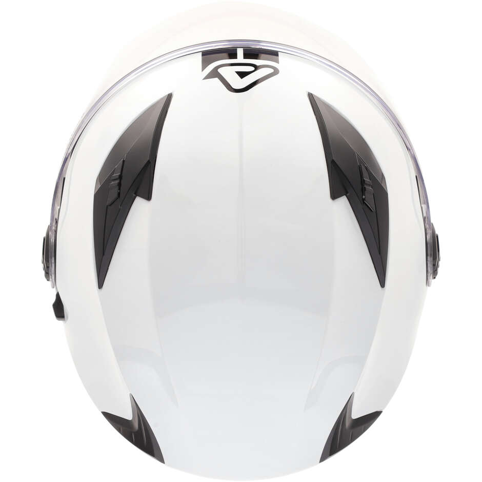 Acerbis Firstway 2.0 22.06 White 2 Motorcycle Jet Helmet