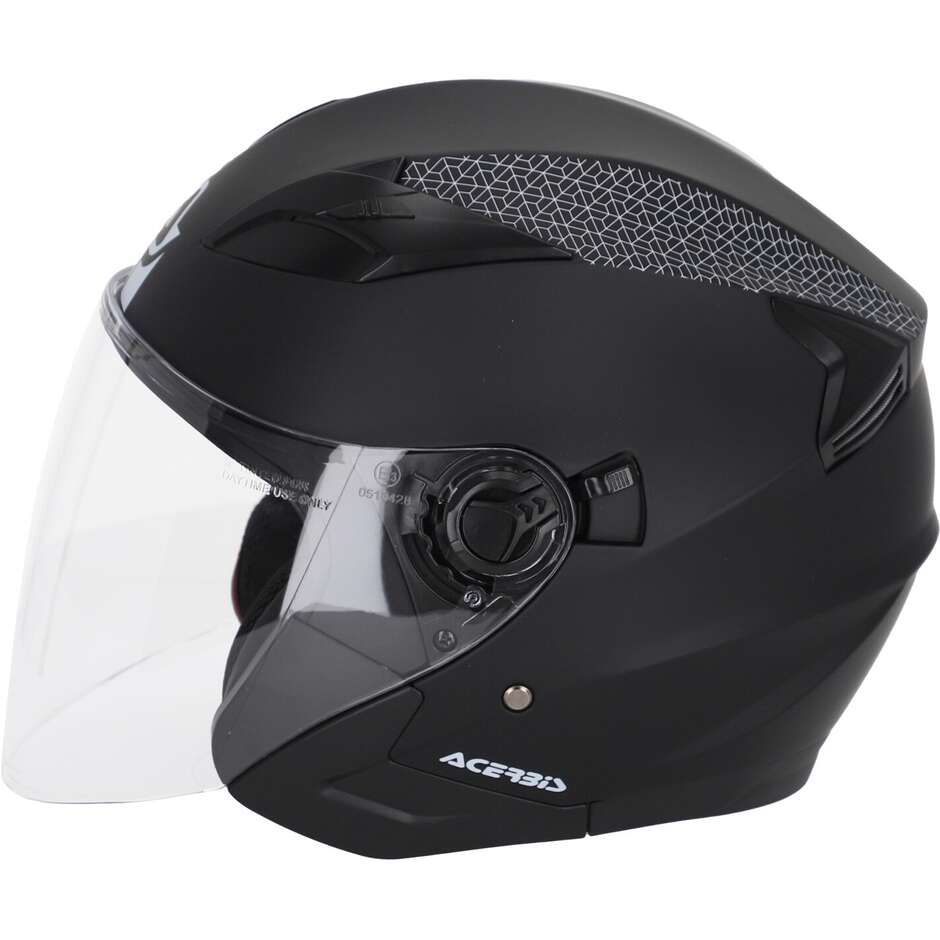 Acerbis FIRSTWAY 2.0 Jet Motorcycle Helmet Black 22.06