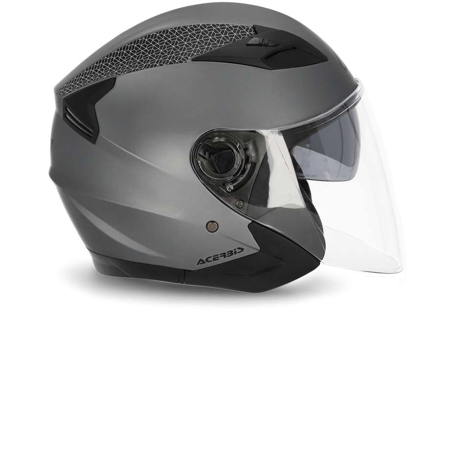 Acerbis FIRSTWAY 2.0 Jet Motorcycle Helmet Gray