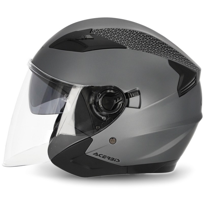 Acerbis FIRSTWAY 2.0 Jet Motorcycle Helmet Gray