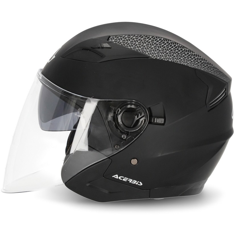Acerbis FIRSTWAY 2.0 Jet Motorcycle Helmet Matte Black