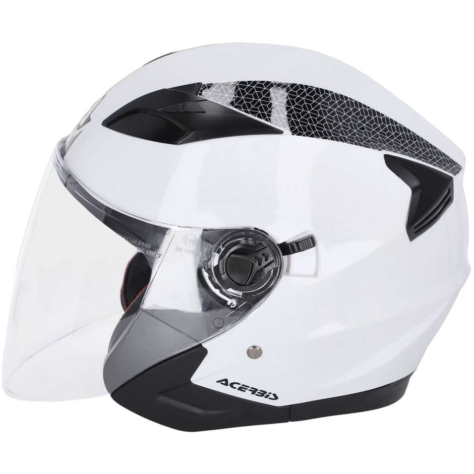 Acerbis FIRSTWAY 2.0 Jet Motorcycle Helmet White 22.06