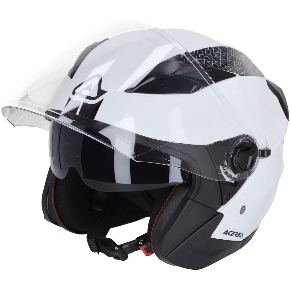 Acerbis FIRSTWAY 2.0 Jet Motorcycle Helmet White 22.06