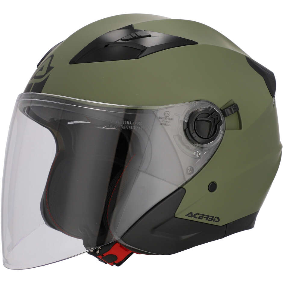 Acerbis FIRSTWAY 2.0 Jet-Motorradhelm Militärgrün 2206