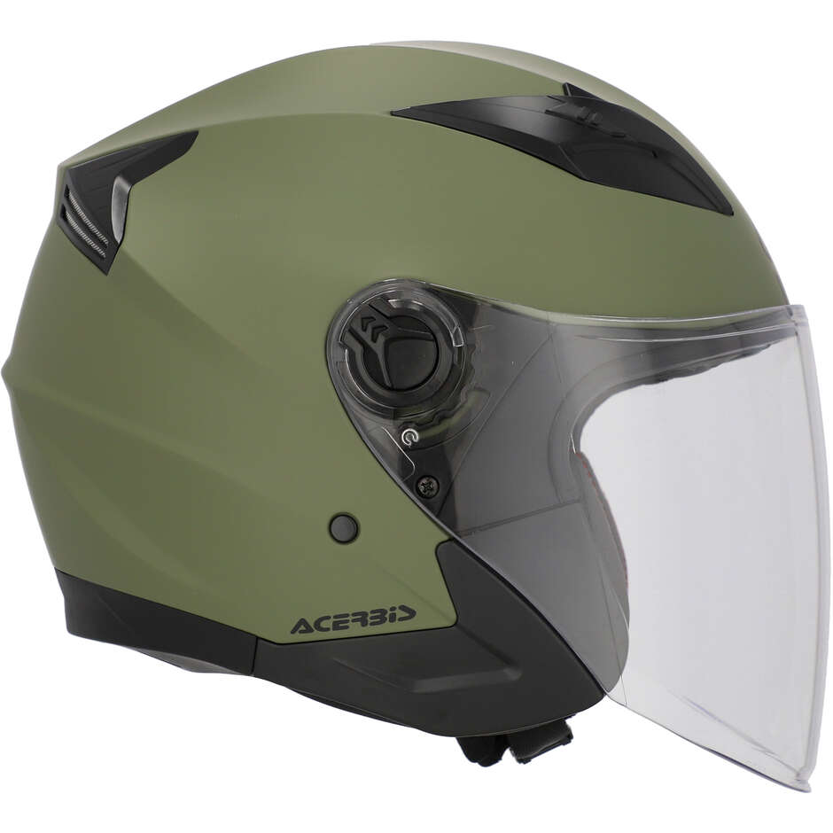 Acerbis FIRSTWAY 2.0 Jet-Motorradhelm Militärgrün 2206