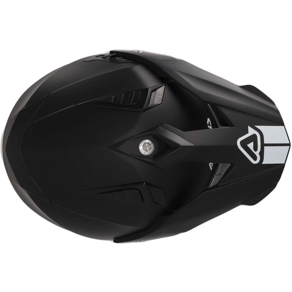 Acerbis FLIP FS-606 Black 2 Adventure Integral Motorcycle Helmet