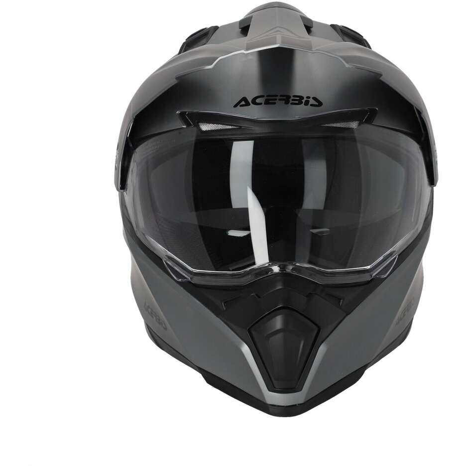 Acerbis FLIP FS-606 Grau Adventure Integral Motorradhelm