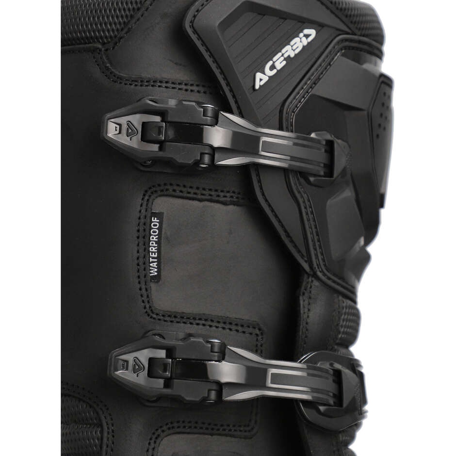 Acerbis Galibier WP Adventure Motorradstiefel Schwarz