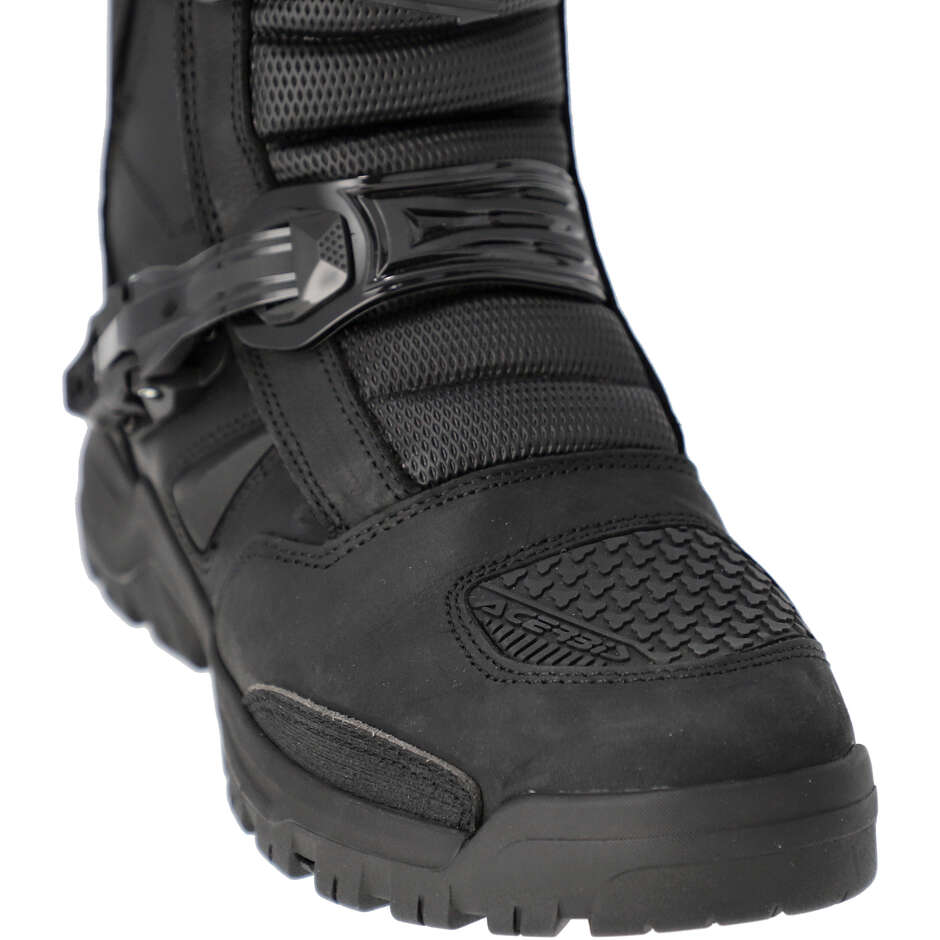 Acerbis Galibier WP Adventure Motorradstiefel Schwarz