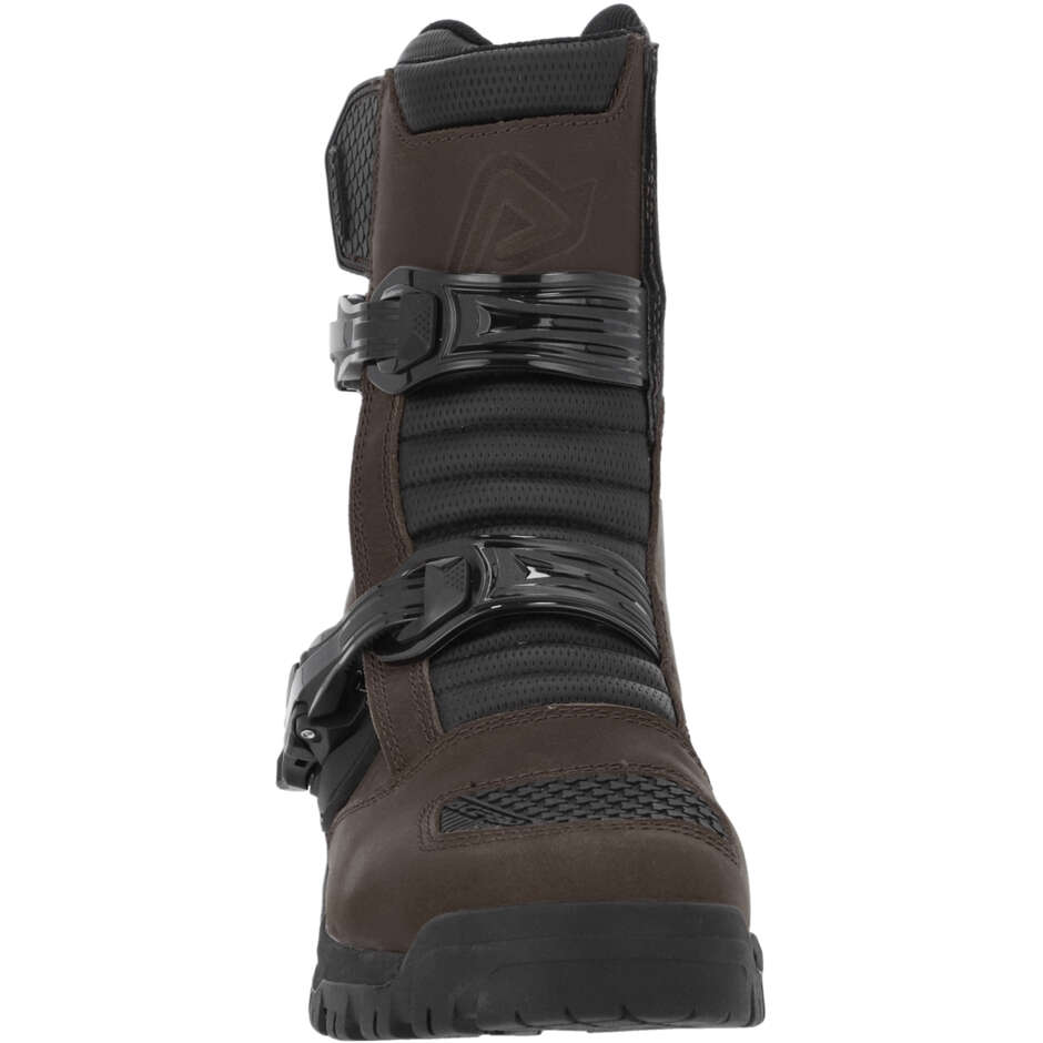 Acerbis Grimsel WP Low Motorcycle Adventure Boots Brown