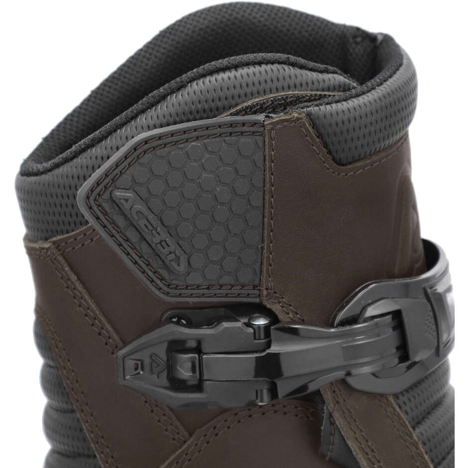 Acerbis Grimsel WP Low Motorcycle Adventure Boots Brown