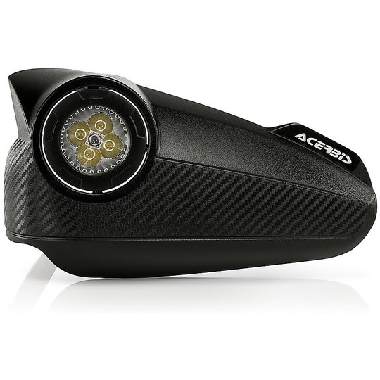 Acerbis Handprotektoren Moto Cross Enduro universelle Vision LED schwarz