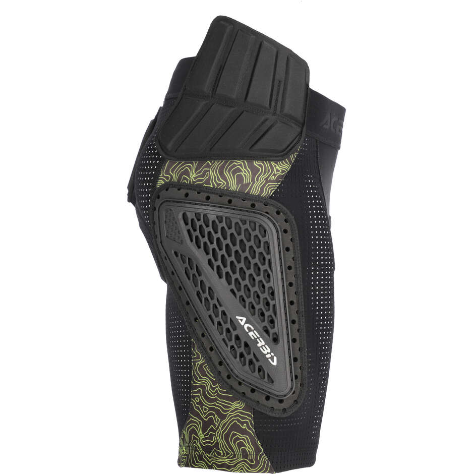 ACERBIS HARD RUSH Motocross Shorts Black/Yellow