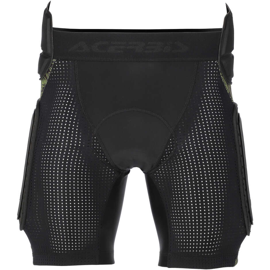ACERBIS HARD RUSH Motocross-Shorts Schwarz/Gelb