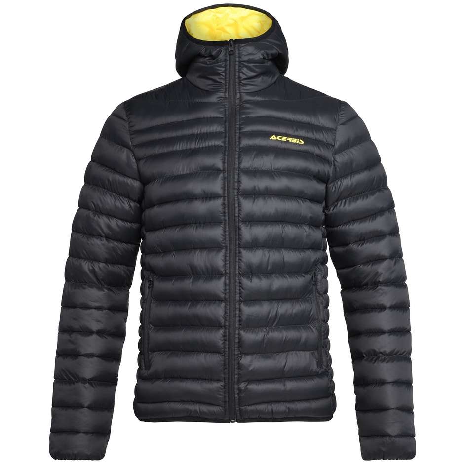 Acerbis HILL 035 Hooded Jacket Black Yellow