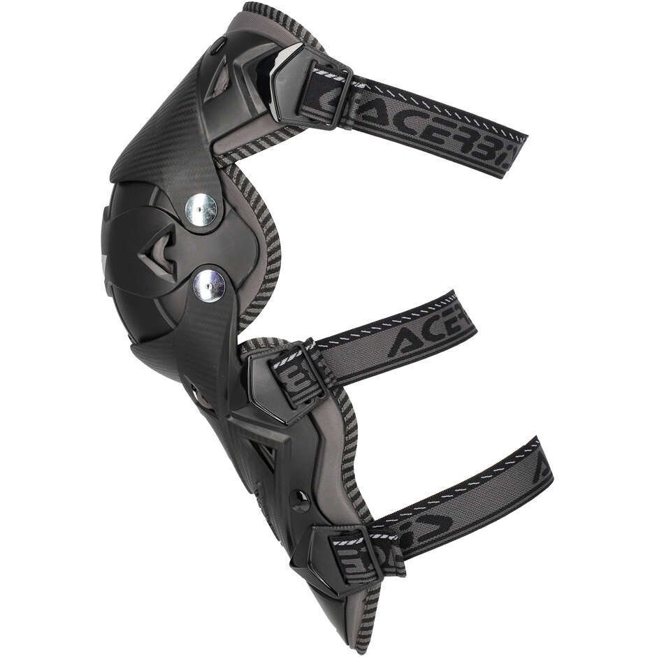 Acerbis Impact Evo 3.0 Doppelgelenk Cross Enduro Motorrad Knieorthese Schwarz