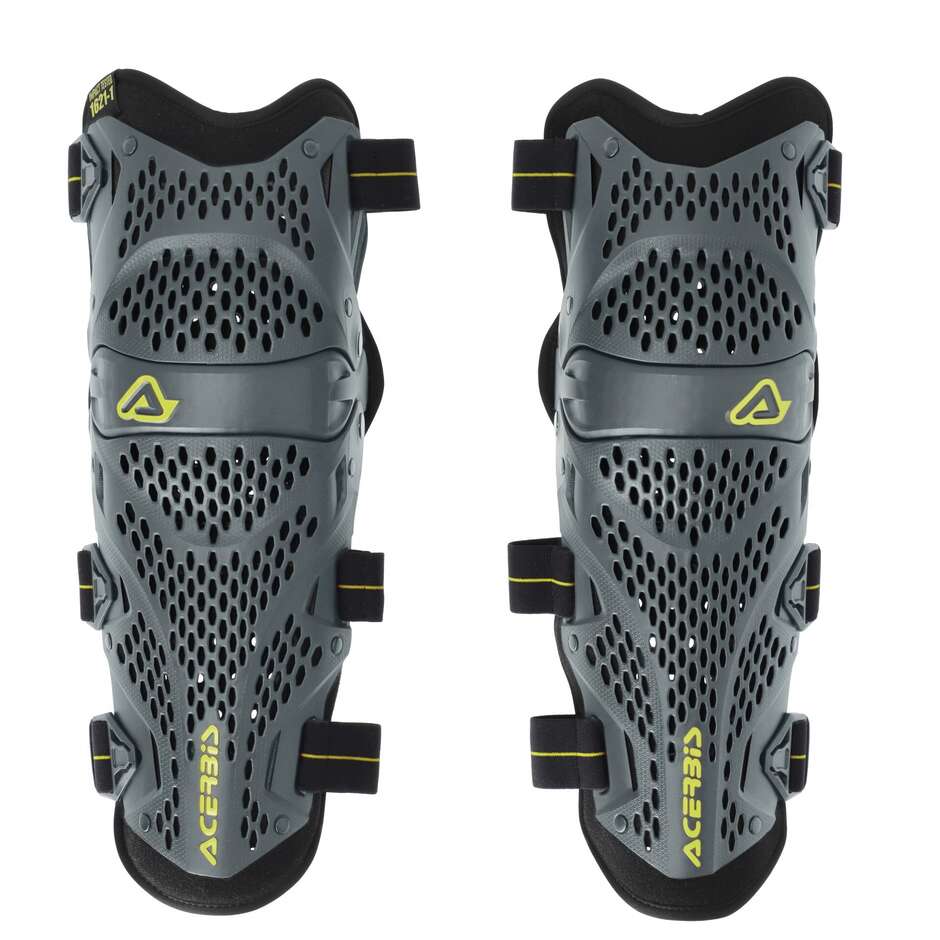 Acerbis Impact Knieorthese für Cross-Enduro-Motorräder, Grau