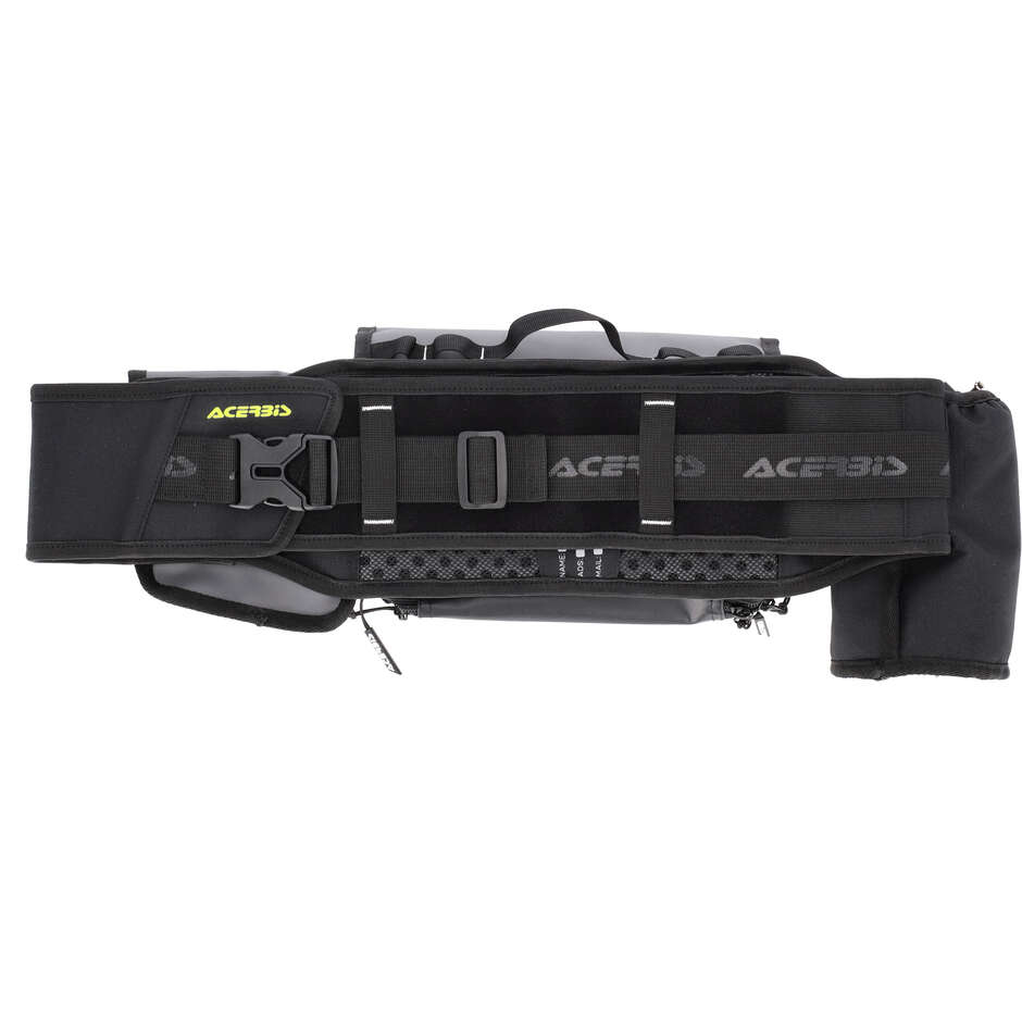 Acerbis Impact Logo Cross Enduro Motorrad-Hüfttasche Schwarz Gelb