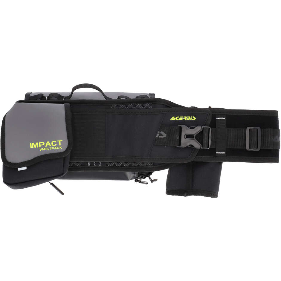 Acerbis Impact Logo Cross Enduro Motorrad-Hüfttasche Schwarz Gelb
