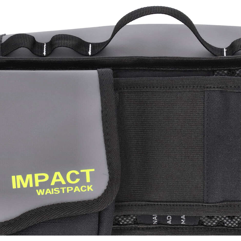 Acerbis Impact Logo Cross Enduro Motorrad-Hüfttasche Schwarz Gelb