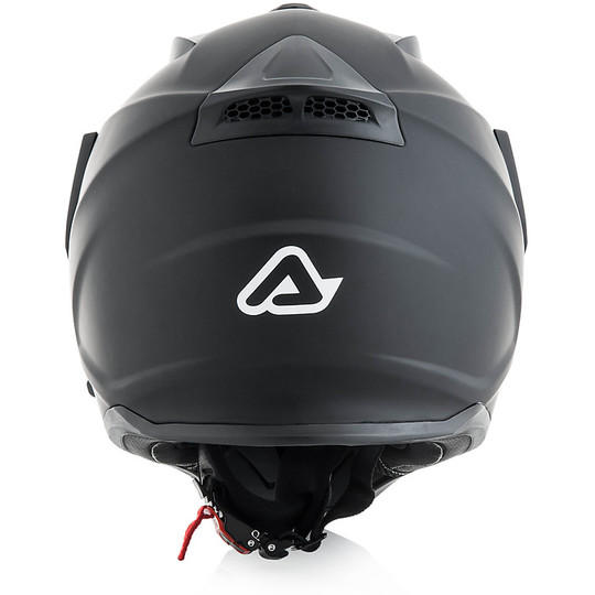 Acerbis Integral Moto Helmet Double Glossy Reactive Black Visor
