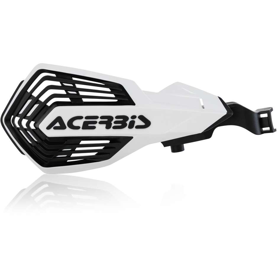 ACERBIS K-FUTURE B Motocross Enduro Handprotektoren Weiß Schwarz