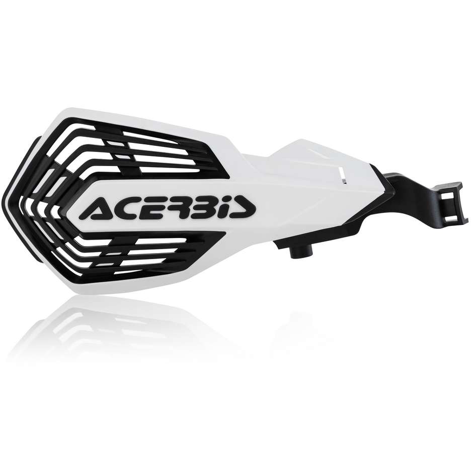 Acerbis K-FUTURE Belüftete Handschützer Weiß Schwarz Speziell für verschiedene Modelle