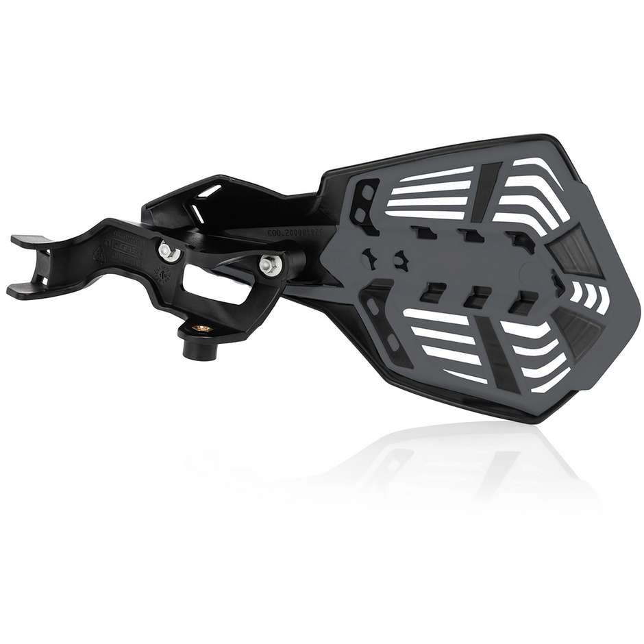 Acerbis K-FUTURE Vented Handguards Black Gray Specific for Various Models