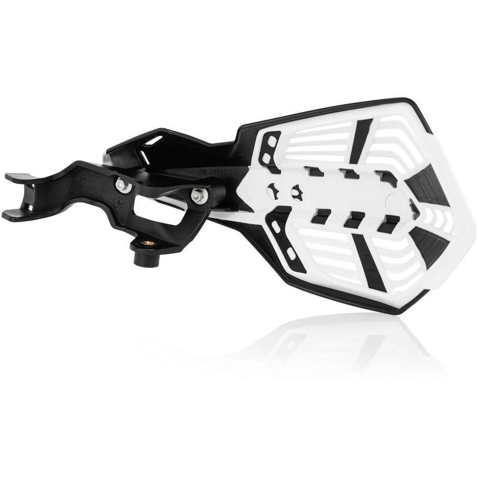 Acerbis K-FUTURE Vented Handguards Black White Specific for Various Models