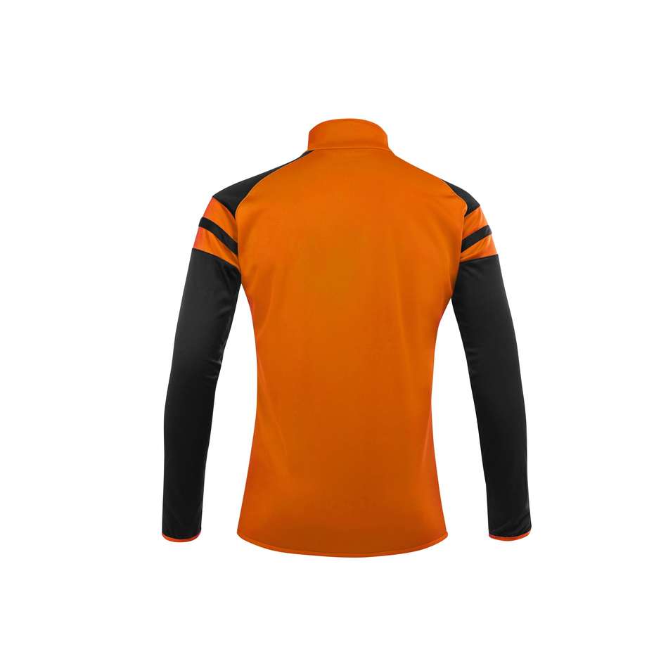 Acerbis KEMARI Half Zip Training Sweatshirt Orange Black