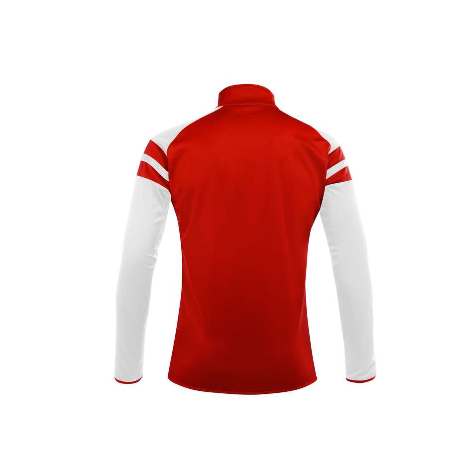Acerbis KEMARI Half Zip Training Sweatshirt Red White