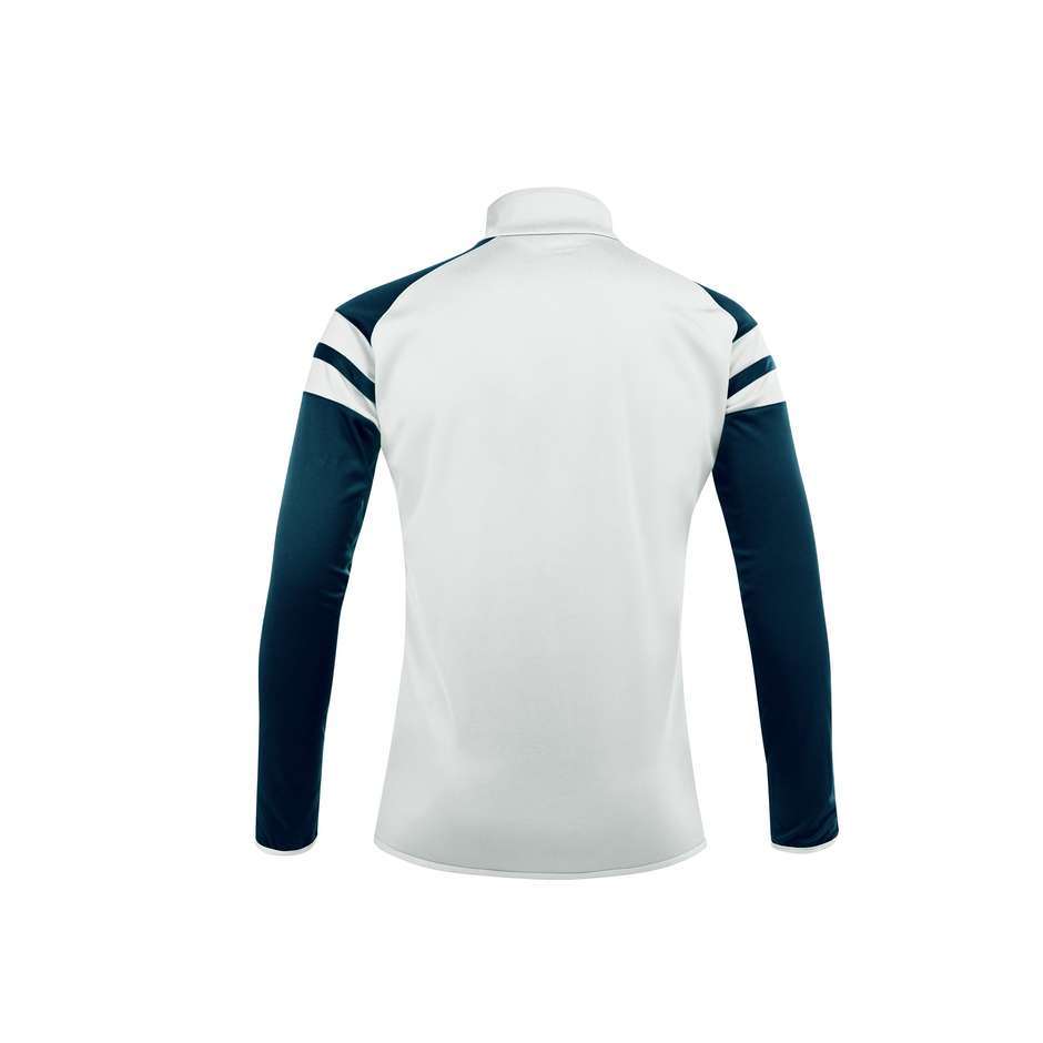 Acerbis KEMARI White Blue Training Half Zip Sweatshirt