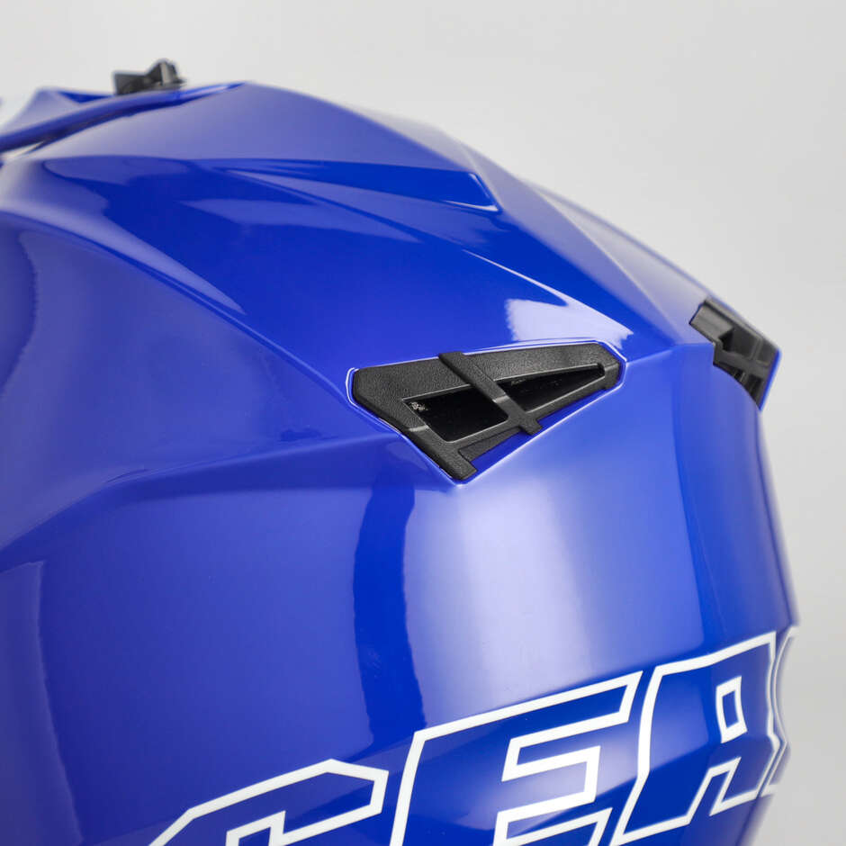 Acerbis LINEAR 2206 Blue Motocross Helmet