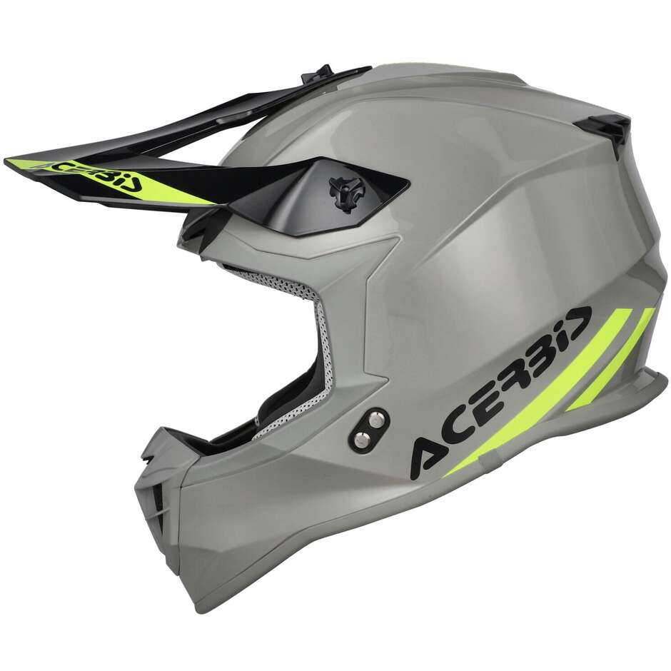 Acerbis LINEAR 2206 Grau 2 Cross Motorradhelm