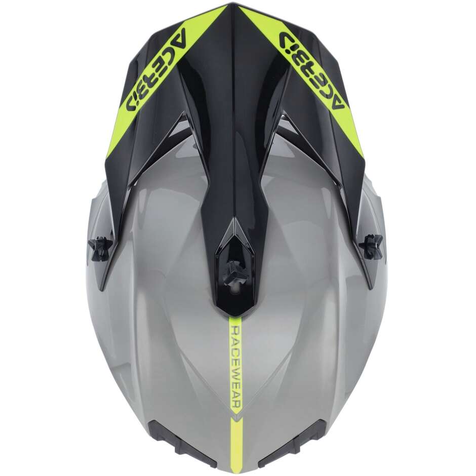 Acerbis LINEAR 2206 Grau 2 Cross Motorradhelm
