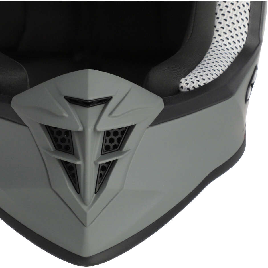 Acerbis LINEAR 2206 Grauer Moto-Cross-Helm