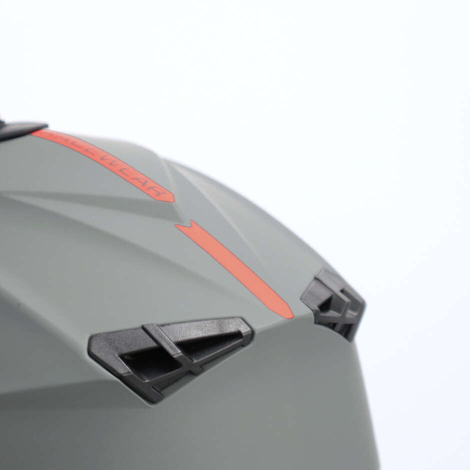 Acerbis LINEAR 2206 Grauer Moto-Cross-Helm