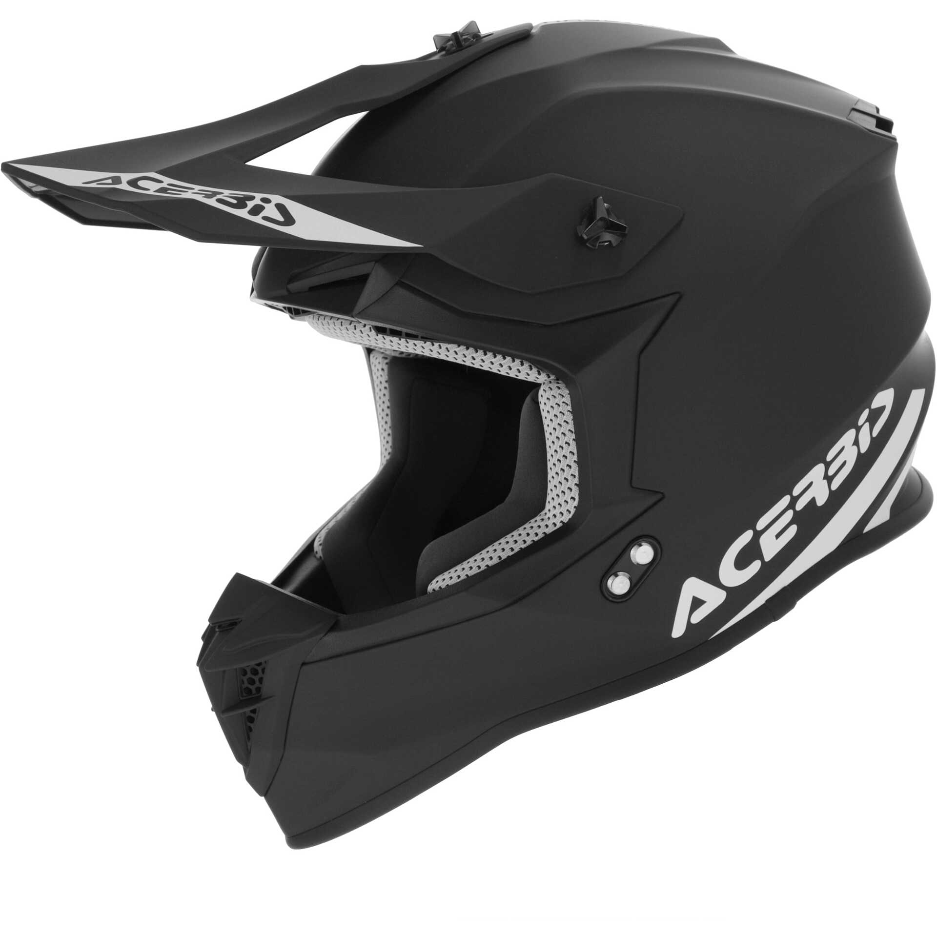 Acerbis LINEAR 2206 Motocross Helmet Matt Black For Sale Online