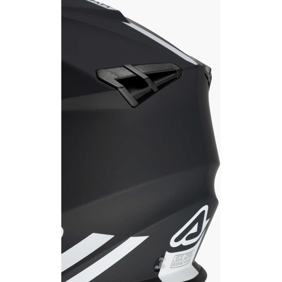 Acerbis LINEAR 2206 Motocross Helmet Matt Black