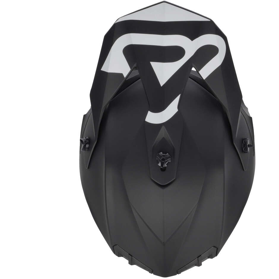 Acerbis LINEAR 2206 Motocross Helmet Matte Black White