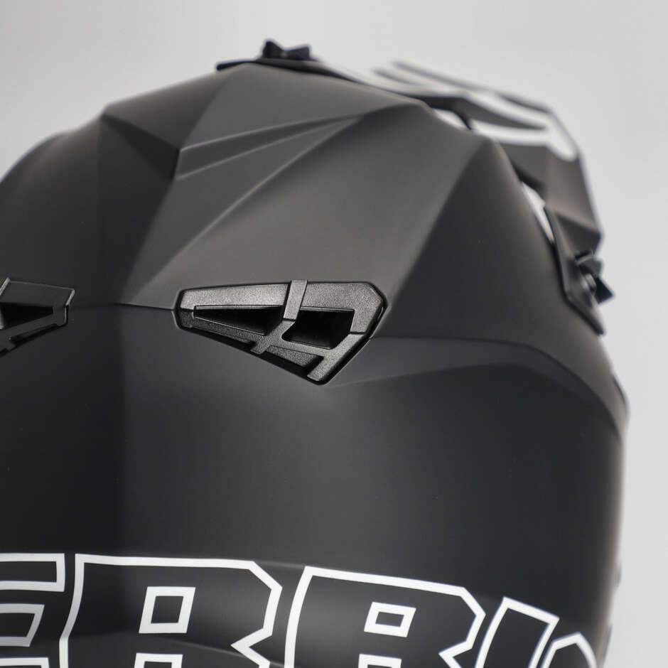 Acerbis LINEAR 2206 Motocross Helmet Matte Black White