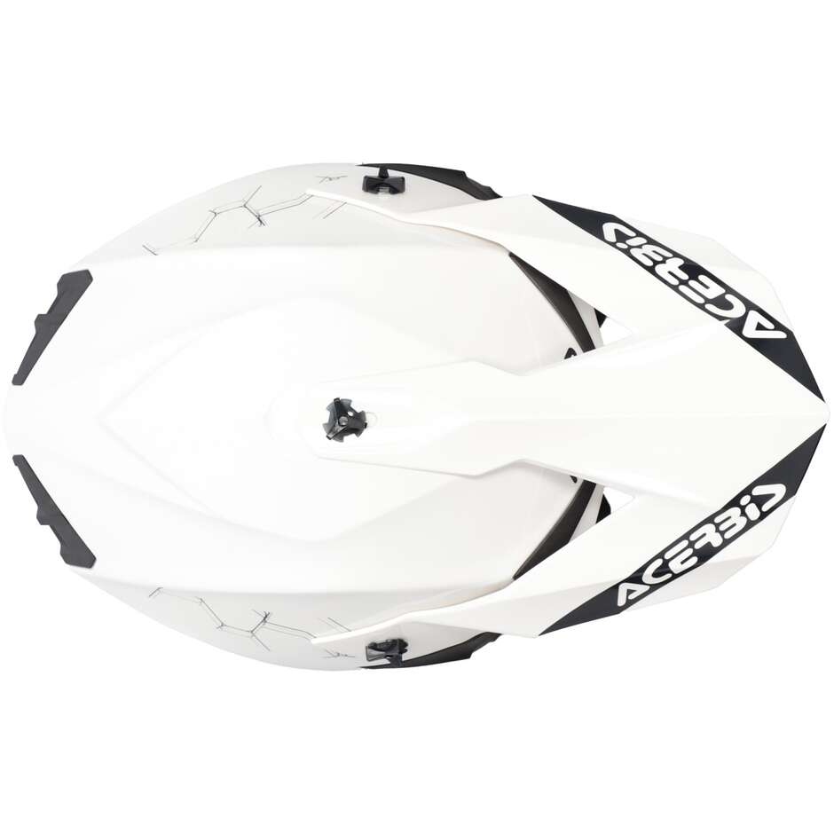 Acerbis LINEAR 2206 Weißer Moto Cross Helm