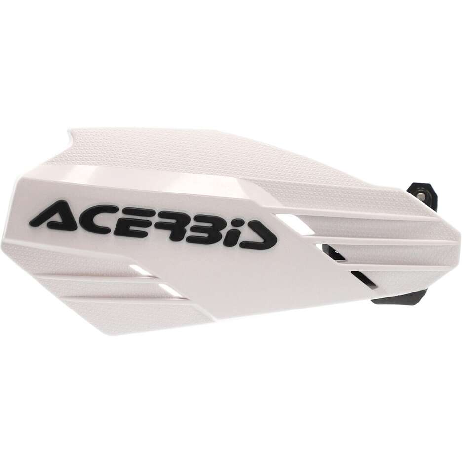 Acerbis LINEAR Moto Cross Handschützer Weiß Schwarz