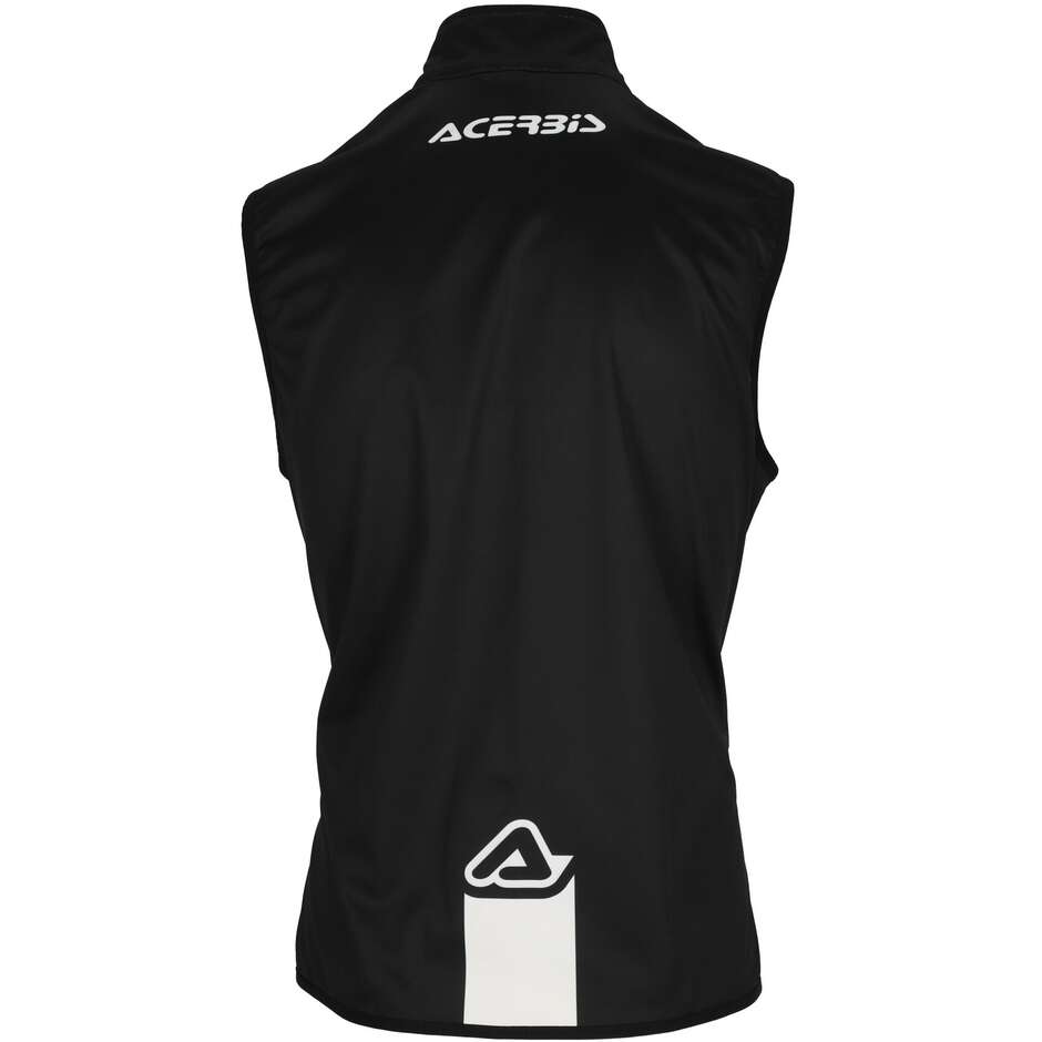 Acerbis LINEAR Off Road Softshell Motorcycle Vest Black White