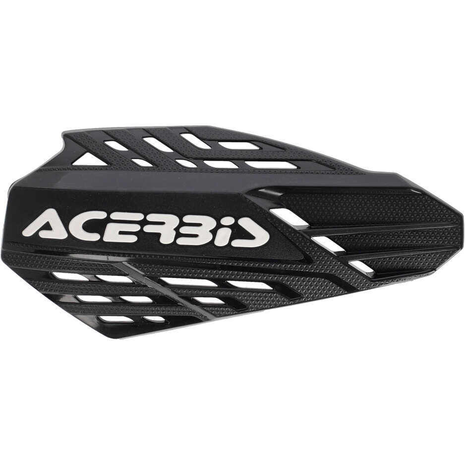 Acerbis LINEAR VENTED Cross Enduro Handguards Black White