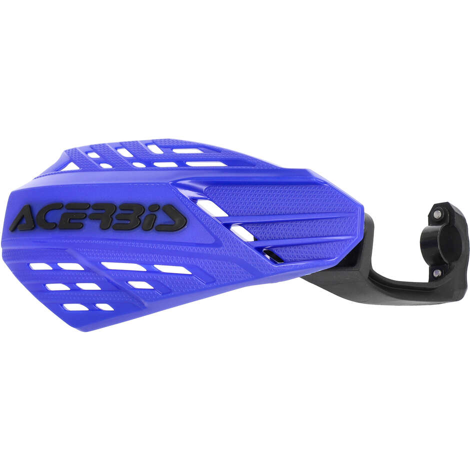 Acerbis LINEAR VENTED Cross Enduro Handguards Blue Black