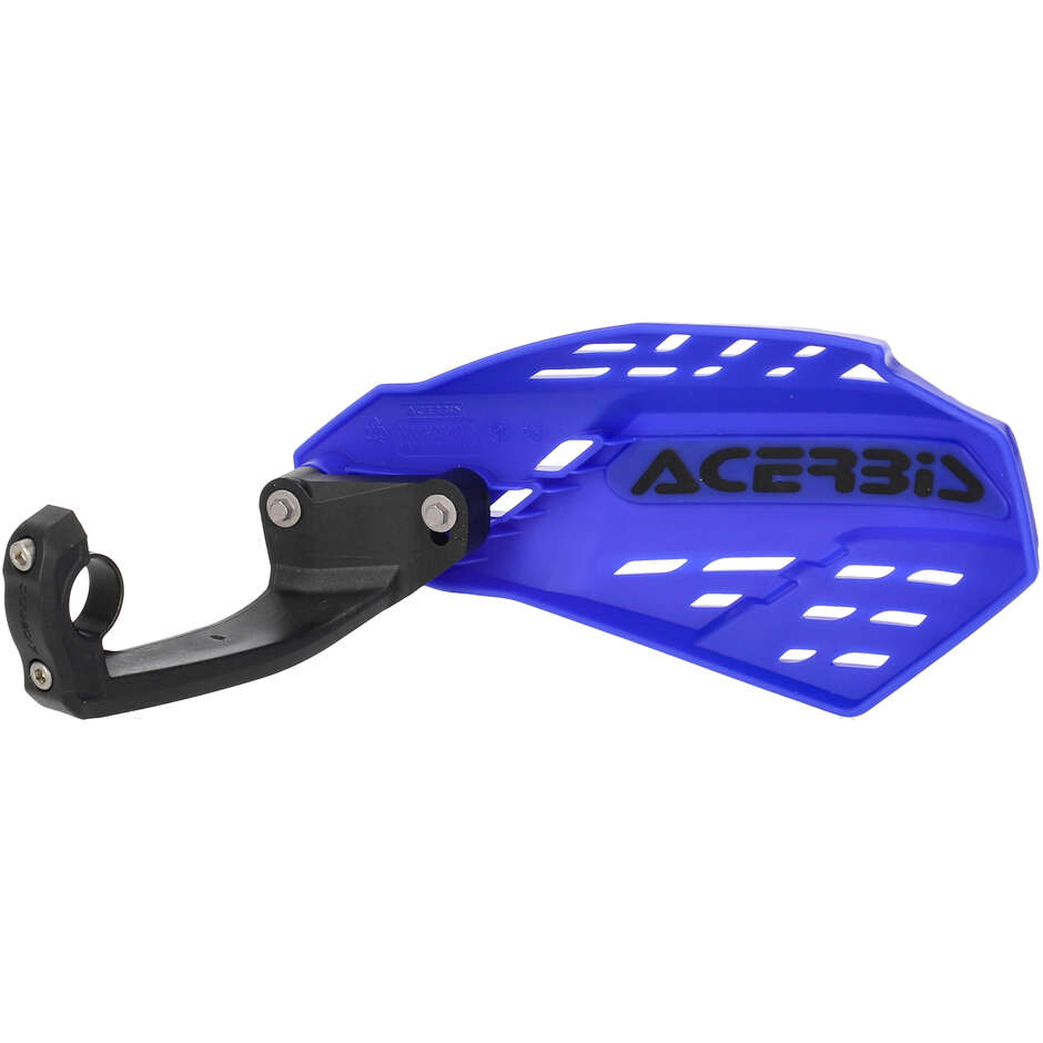 Acerbis LINEAR VENTED Cross Enduro Handguards Blue Black