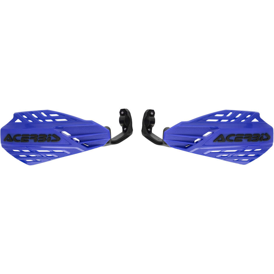Acerbis LINEAR VENTED Cross Enduro Handguards Blue Black